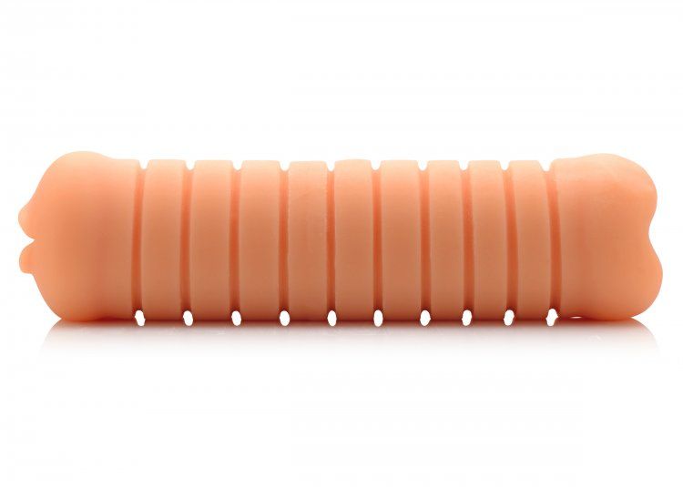 It is not always easy to choose between anal sex and a blowj... SexFlesh - Deluxe Double Ended Debbie Stroke-N-Go photo-2
