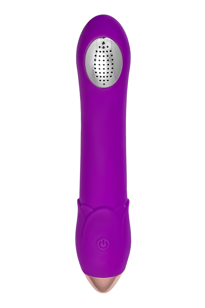 Discover new vivid sensations with the A-Toys Wesea vibratio... A-Toys - Wesea Vibro Douche Nozzle - Purple photo-3