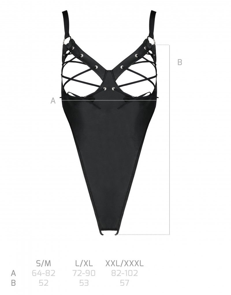The unique Celine leather body by Passion was created to tem... Passion - Celine Body - Black - L/XL photo-7
