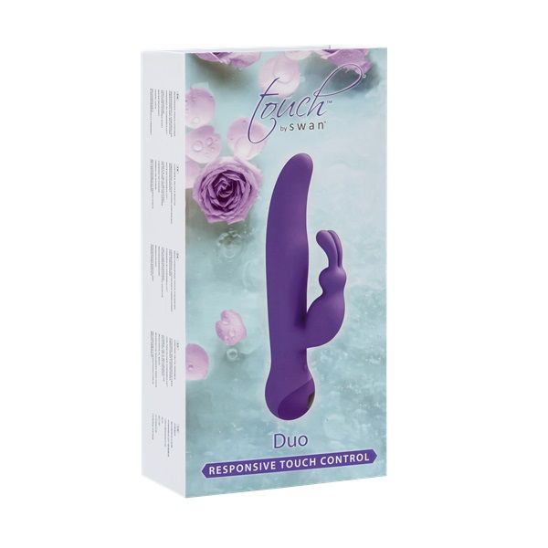Touch By Swan’s Duo Vibrator is a sex toy modeled after the ... Swan - Touch By Swan Duo Vibrator - Purple photo-10