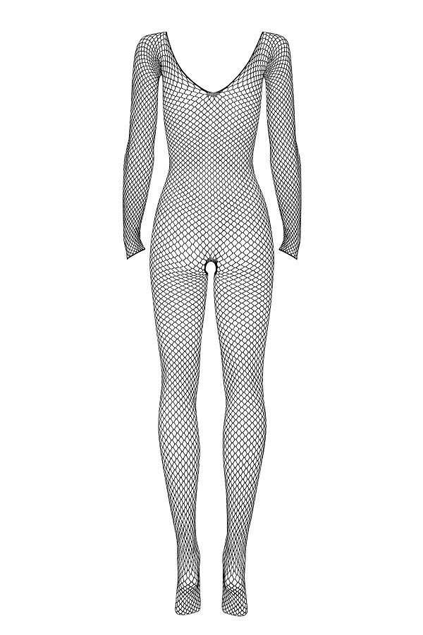 Thinking about naughty stuff from the early morning? That’s ... Obsessive - Bodystocking N109 - Black - S/M/L photo-5