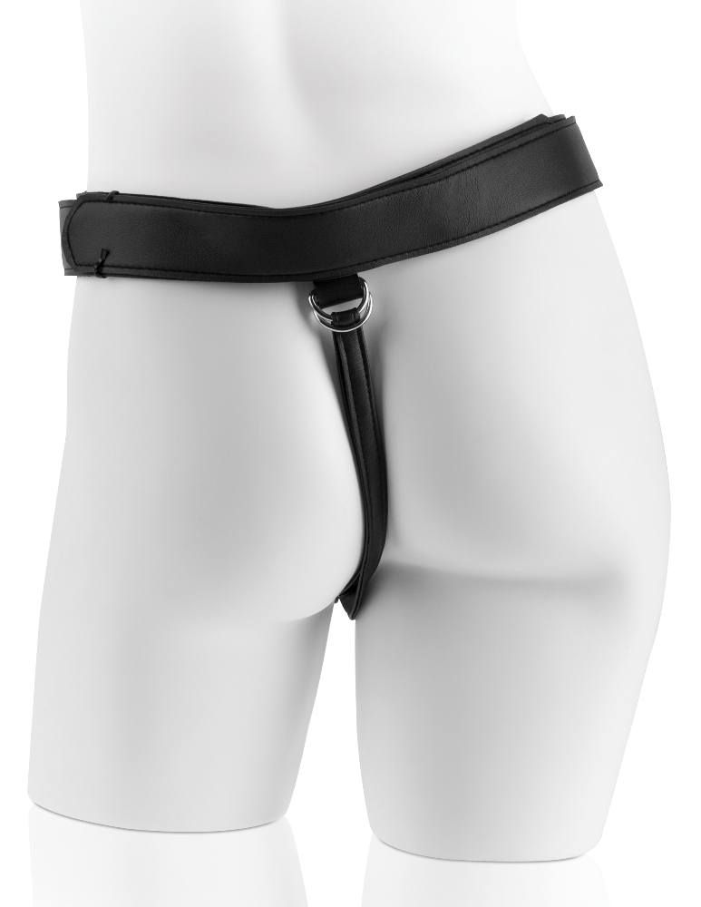 When you want your first strap-on to look and feel just like... King Cock - Strap-On Harness 6″ Cock - Flesh photo-2