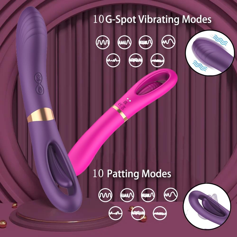 10 Kinds of vibration
10 Kinds of Flicking
Magnet Rechargea... Secwell - Lisa Flicking Dual Vibrator - Purple photo-3