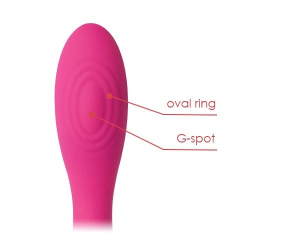 Iris is a vibrator designed especially for clitoris and g-sp... SVAKOM - Iris G-spot Vibrator - Plum Red photo-7