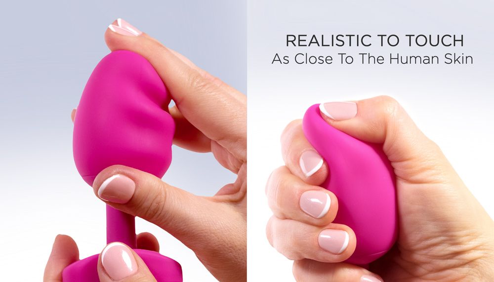 First anal plug in the world made of BIOSKIN!
Fun Toys rea... Gvibe - Gplug Bioskin - Sweet Raspberry photo-5