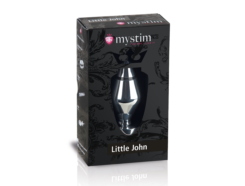 Little John is more than just a playboy und for that he love... Mystim - Little John Butt Plug S - Silver photo-6