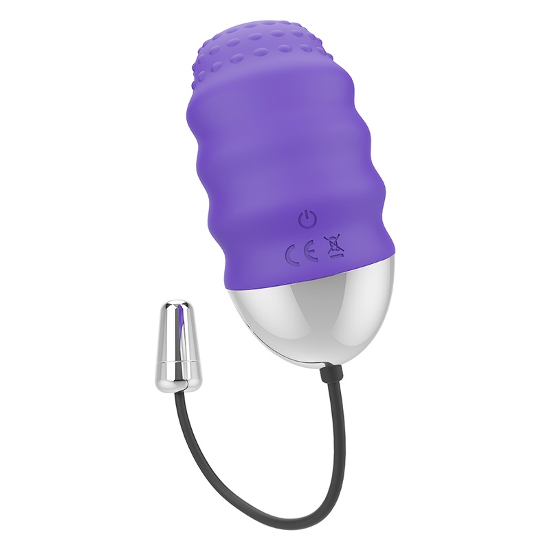Take control, innovative vibration system with an elegant de... Mr Boss - Denis Egg Stimulator - Purple photo-2