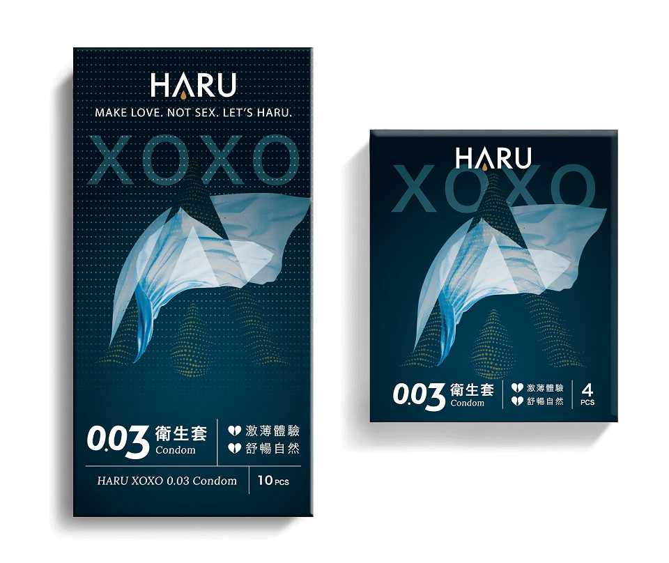 "Sex is part of nature. I go along with nature." -... HARU - 0.03 XOXO Thin Condom 10's Pack photo-8