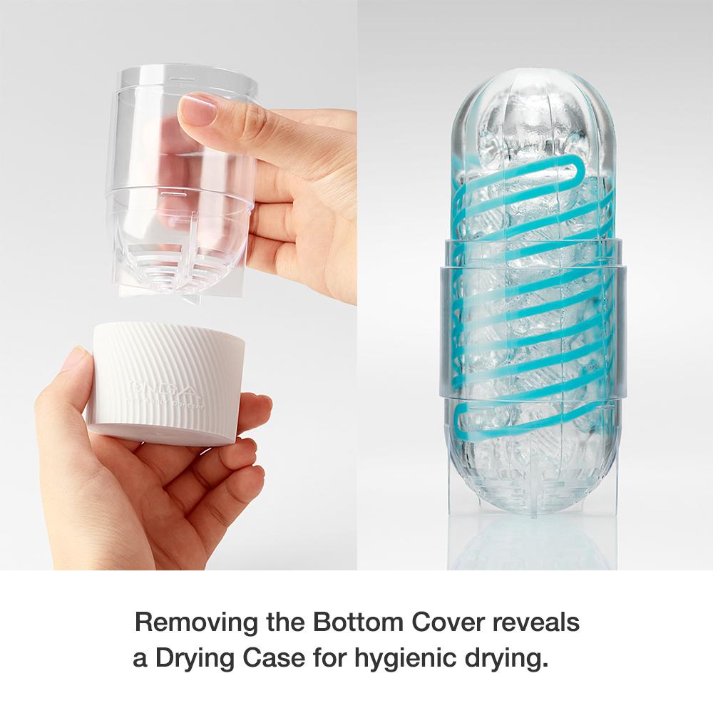 TENGA SPINNER TETRA
迴旋龍捲、旋吸刺激!TENGA SPINNER絢麗登場!
特殊設計... Tenga - Spinner 03 Shell 飛機杯 - 綠色 照片-5