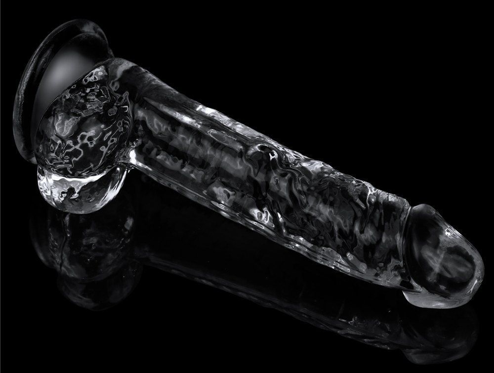 A sight for the most erotic of fantasies, LOVETOY shameless ... Lovetoy - Flawless Dildo 7.5'' - Clear photo-6