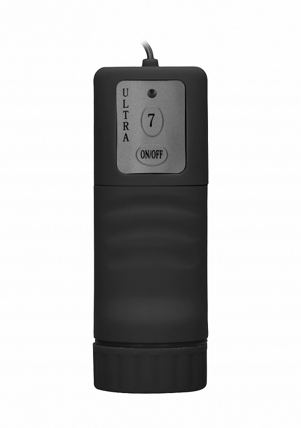 This sophisticated model is equipped with a remote controlle... Ouch - Vibro Strapless Strap-On - Black photo-5