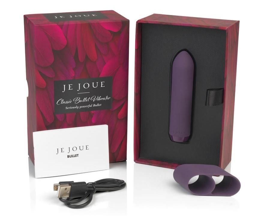 This silky soft classic bullet has a soft silicone tip for p... Je Joue - Classic Bullet Vibrator - Teal photo-3