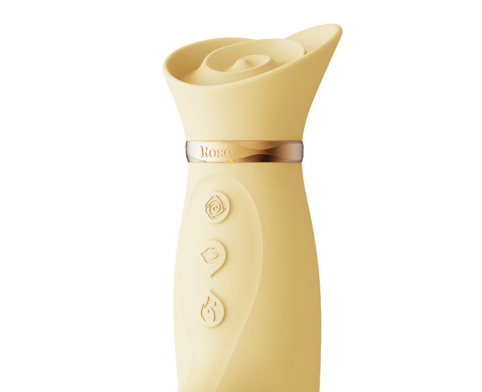 Part of the ROSE series of affordable powerful stimulators f... Zalo - Rose Vibrator - Lemon Yellow photo-3