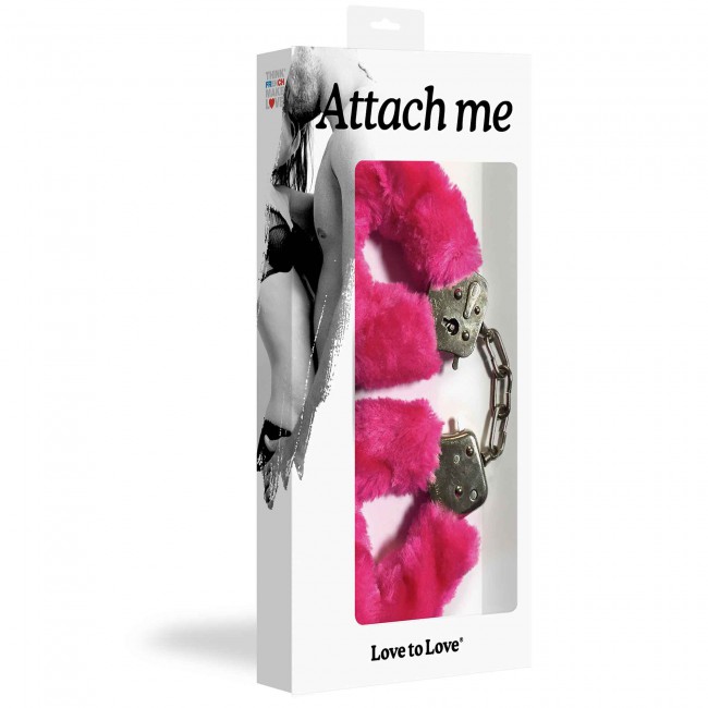 Stage your fantasies !
These gentle handcuffs lined with fa... Love to Love - Attach Me Handcuffs - Pink photo-2