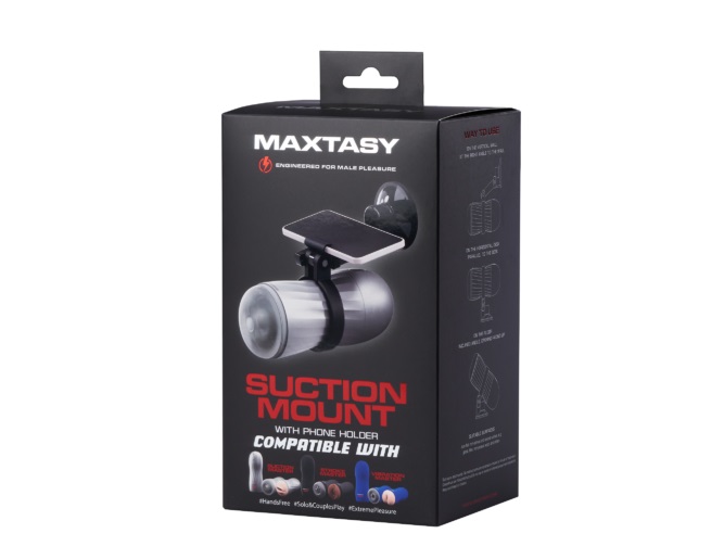 Maxtasy - 自慰器專用吸盤座 - 黑色 Maxtasy - 自慰器專用吸盤座 - 黑色 照片-8