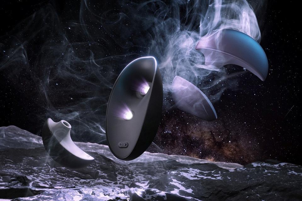 SVAKOM's newest patented technology is excited to show you j... SVAKOM - Pulse Galaxie APP Stimulator w Projector - Metal Lilac photo-18