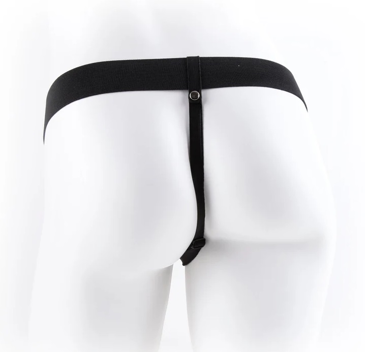 Haven't you always wanted to feel more confident about y... Fetish Fantasy - 7" Vibro Hollow Strap-On w Balls - Flesh photo-4
