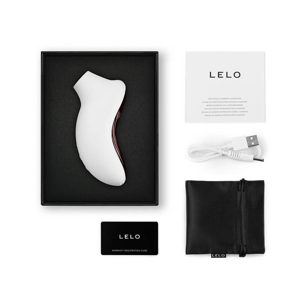 Lelo Sona 声波脉动阴蒂按摩器第三代结合了创新的SenSonic™技术,为女性提供无与伦比的刺激体验。具... Lelo - Sona 3 Clitoris Massager - White 照片-7