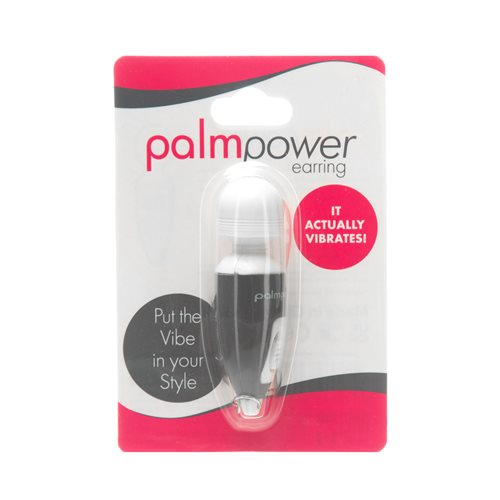 Palmpower - 耳環首飾迷你按摩棒 1 件 - 黑色 照片
