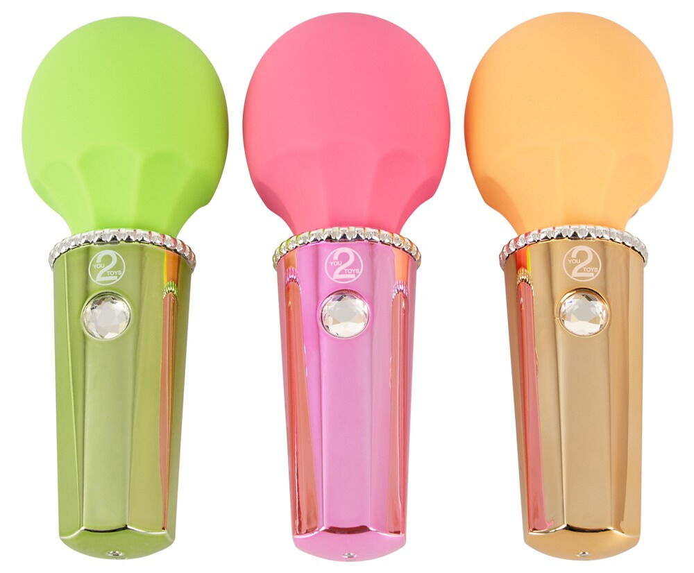 Stylish glamour design for hot sensations!
Small & compact m... You2Toys - Mini Wand Massager - Lemon photo-10