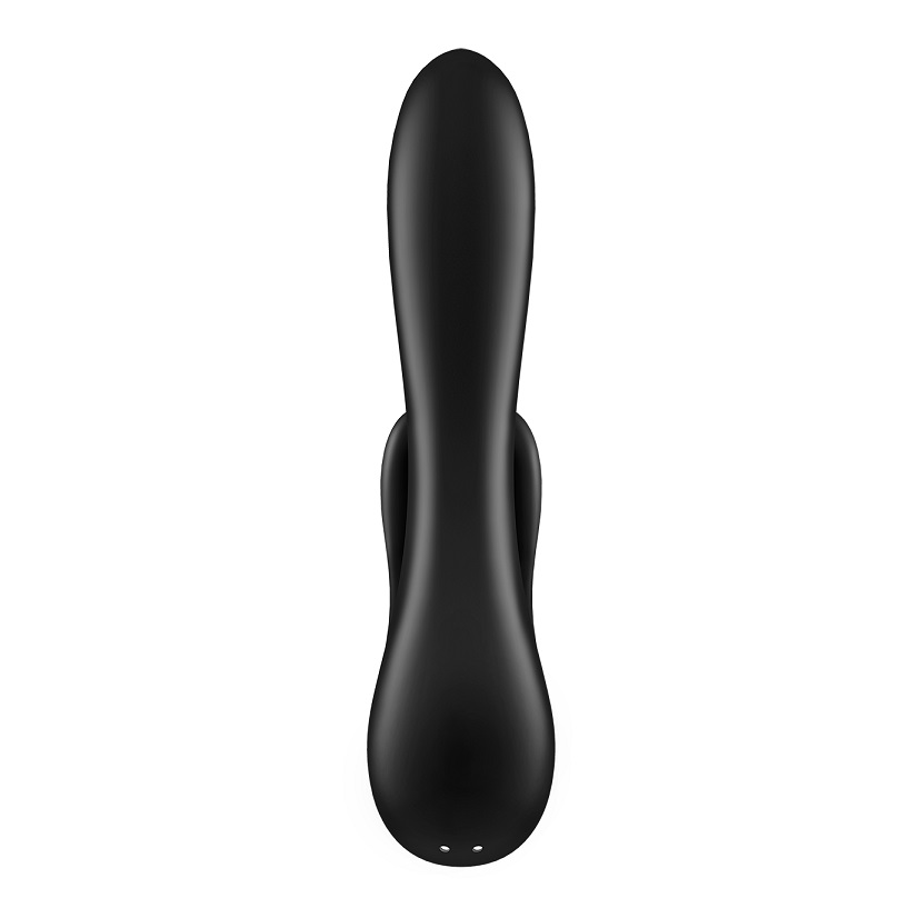 With 3 power motors, the Double Flex gives equal, stimulatin... Satisfyer - Double Flex Rabbit - Black photo-6