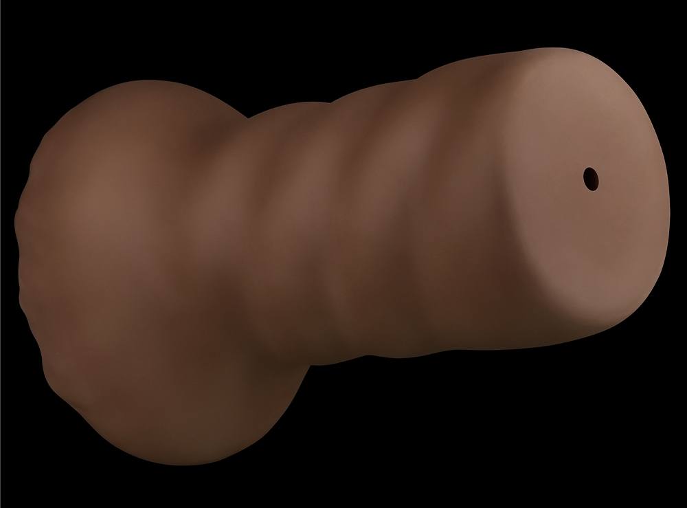 Highly detailed and expertly hand crafted, this realistic al... Lovetoy - Alien's Pie Masturbator #1 - Brown photo-8