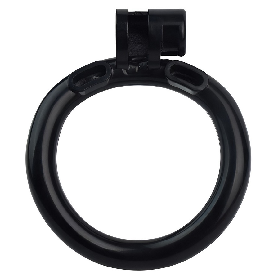 Material: 3D print resin
Size:
A Circular inside diameter: 3... FAAK - Resin Chastity Cage 217 - Black photo-11