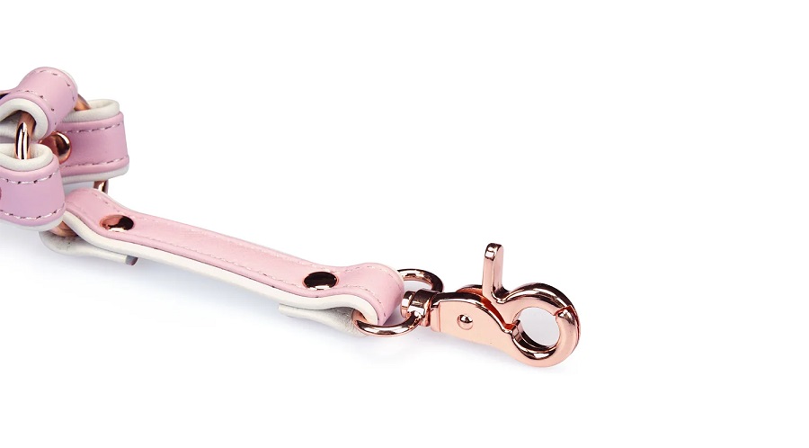 Achieve total domination with this luxurious leather hogtie.... Liebe Seele - Fairy Goat Leather Hogtie - Pink photo-2