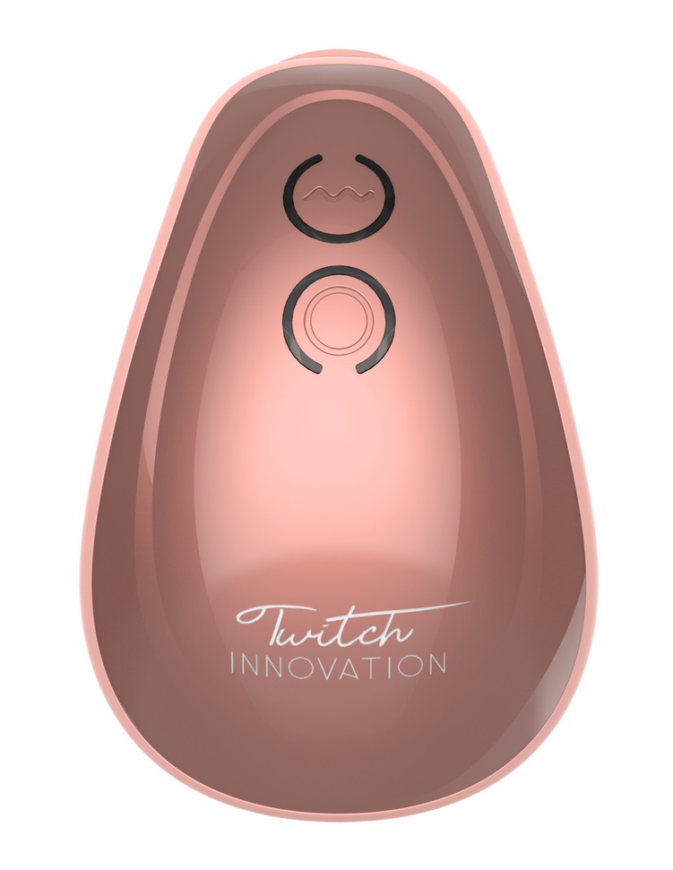 This hands-free, beautifully designed, small and innovate to... Innovation - Twitch Suction Vibrator - Rose Gold photo-4