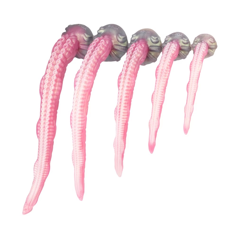 Material: silicone
Intotal L: 35cm
Insert L: 30cm
Diameter: ... FAAK - Lord Octopus Dildo M - Squidgy photo-4