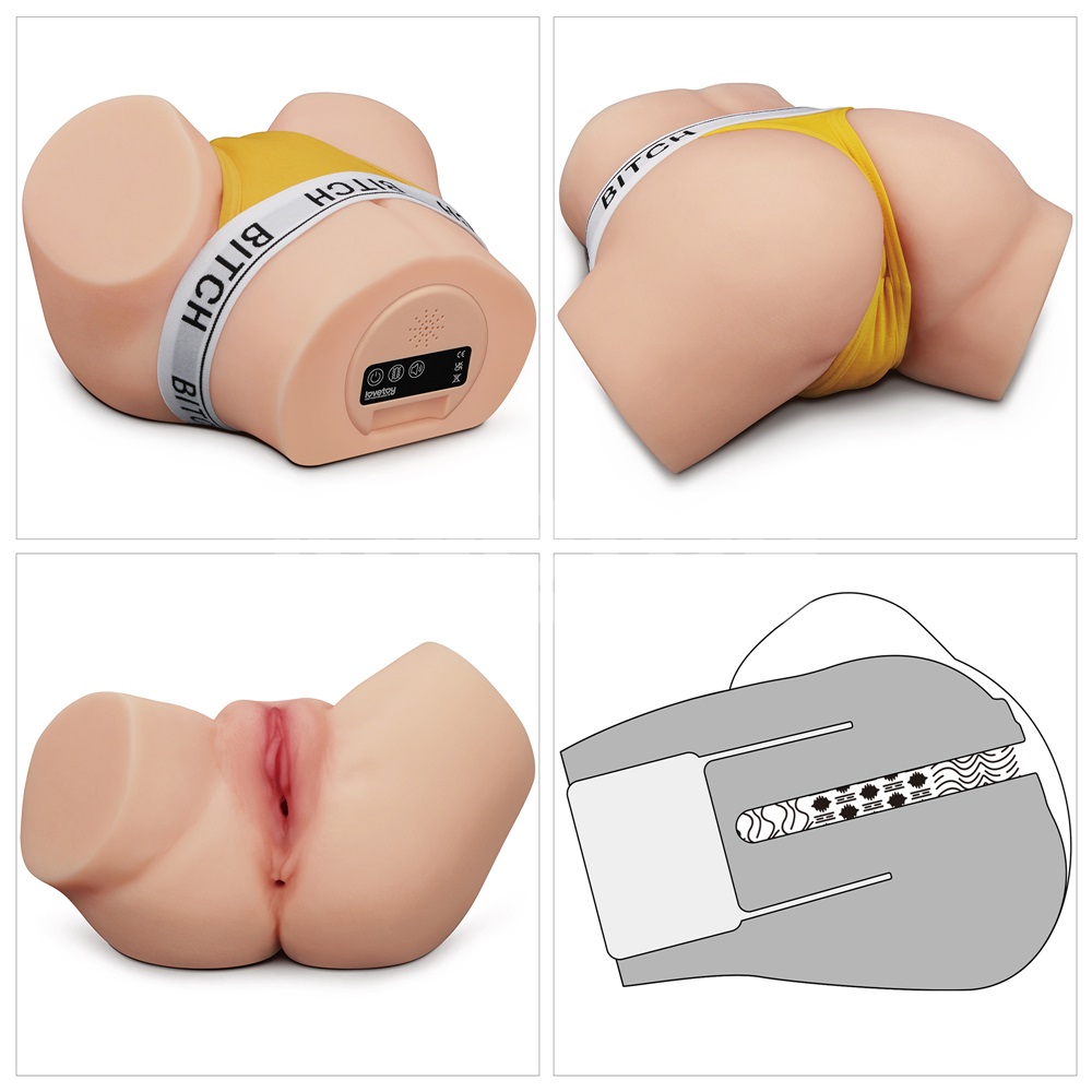 Introducing our exquisitely designed pleasure tool, the Stre... Lovetoy - Streetgirl #15 Sensation Pulse Masturbator 2.7kg - Flesh photo-14