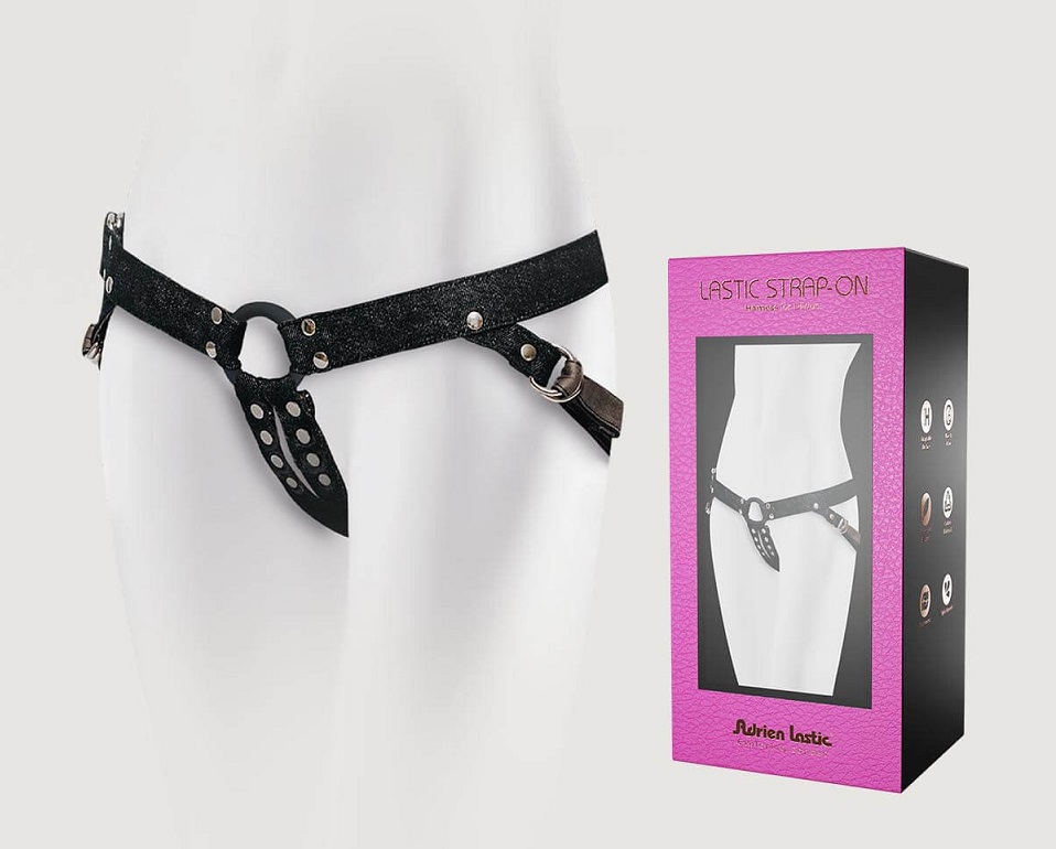 At Adrien Lastic they have designed the Lastic Strap-On harn... Adrien Lastic - Strap-On Harness - Black photo-5