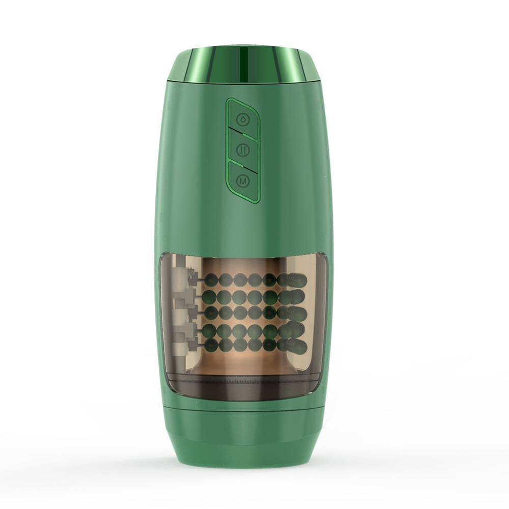Rolling Pleasure Rechargeable male masturbator
The modern m... Akposh - Passion Storm Rolling Masturbator - Green photo-6