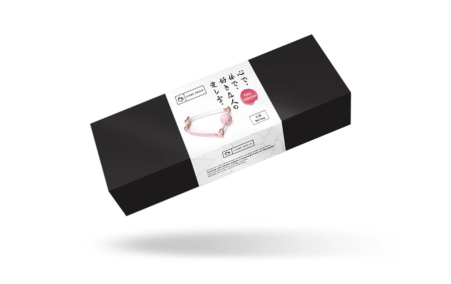 A delicate collection designed with a bright snow-white base... Liebe Seele - Fairy Goat Leather Ball Gag - Pink photo-3