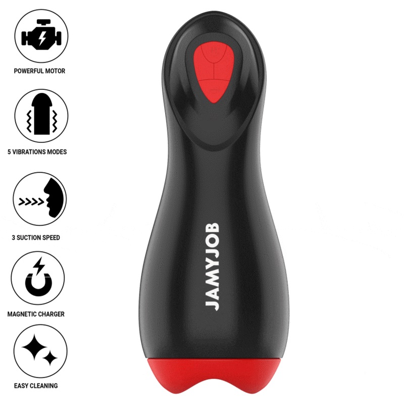 The JAMYJOB CORE-X Automatic Male Masturbator is an innovati... Jamyjob - Core-X Suction Vibro Masturbator photo-4