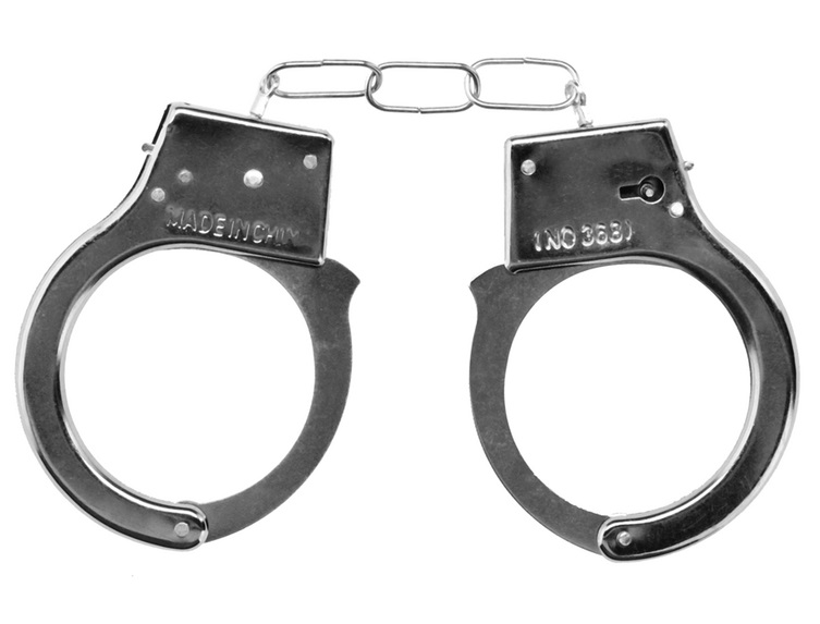 Play around and lock up your lover with these great and naug... Ouch - Beginner Handcuffs - Silver photo-3