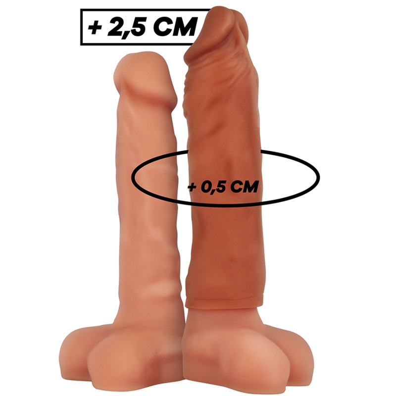 Increase your thickness and intensify the pleasure for both ... VirilXL - V5 Penis Extender - Brown photo-7