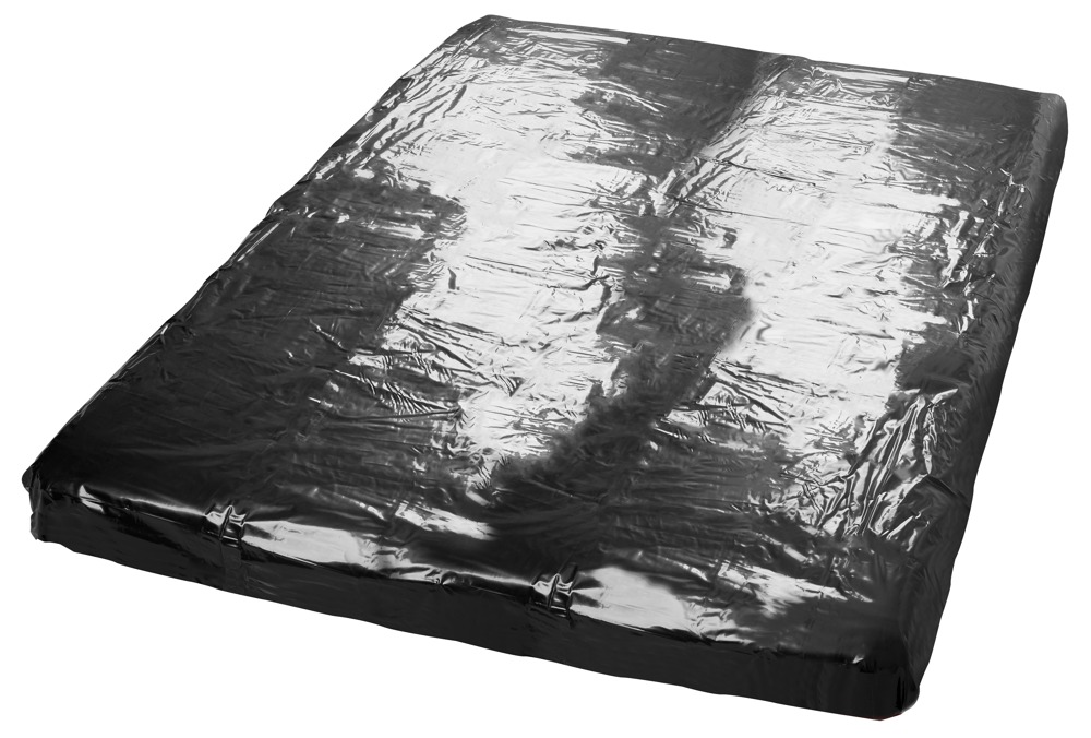 Perfect for slippery erotic fun!
This vinyl bed sheet from ... FC - Vinyl Bed Sheet - Black photo-2
