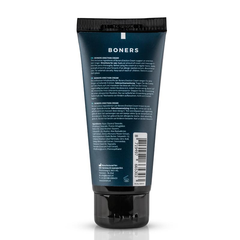 The special ingredients of the Boners Erection Cream can hel... Boners - Erection Cream - 100ml photo-3