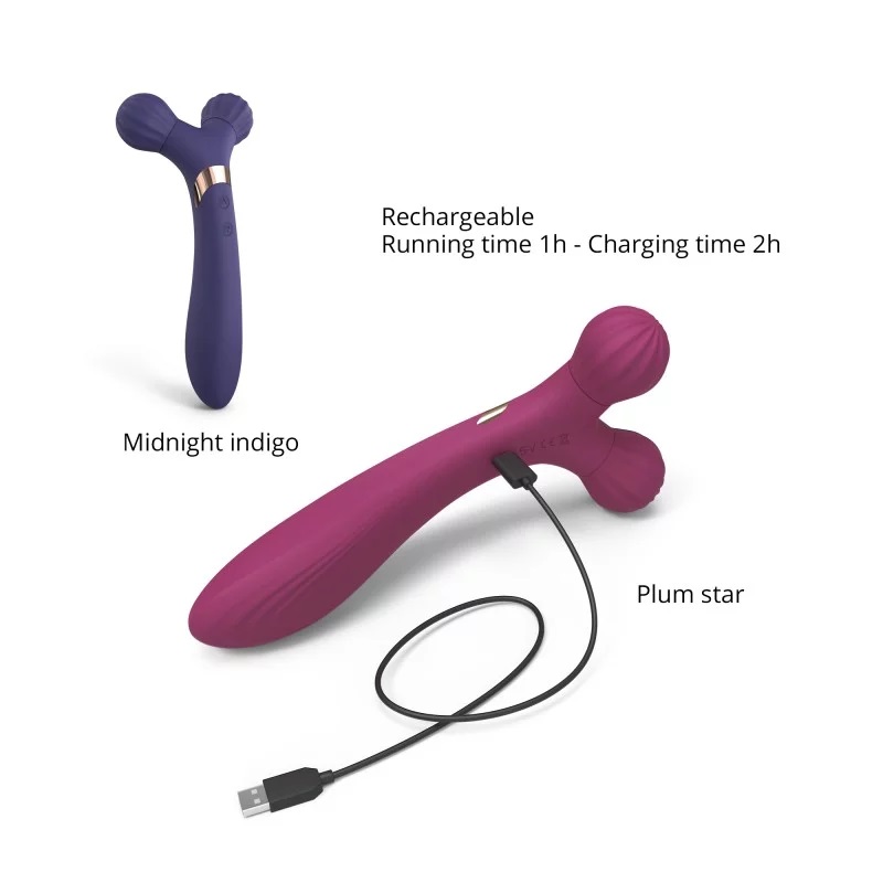 As good as gold but just as crazy, Fireball will relax you a... Love to Love - Fireball Massager - Plum photo-5