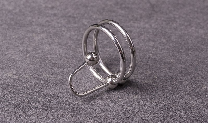 Kiotos Steel products are made of 100% Stainless Steel, ... Kiotos - Double Ring Sperm Stopper 25mm photo-3