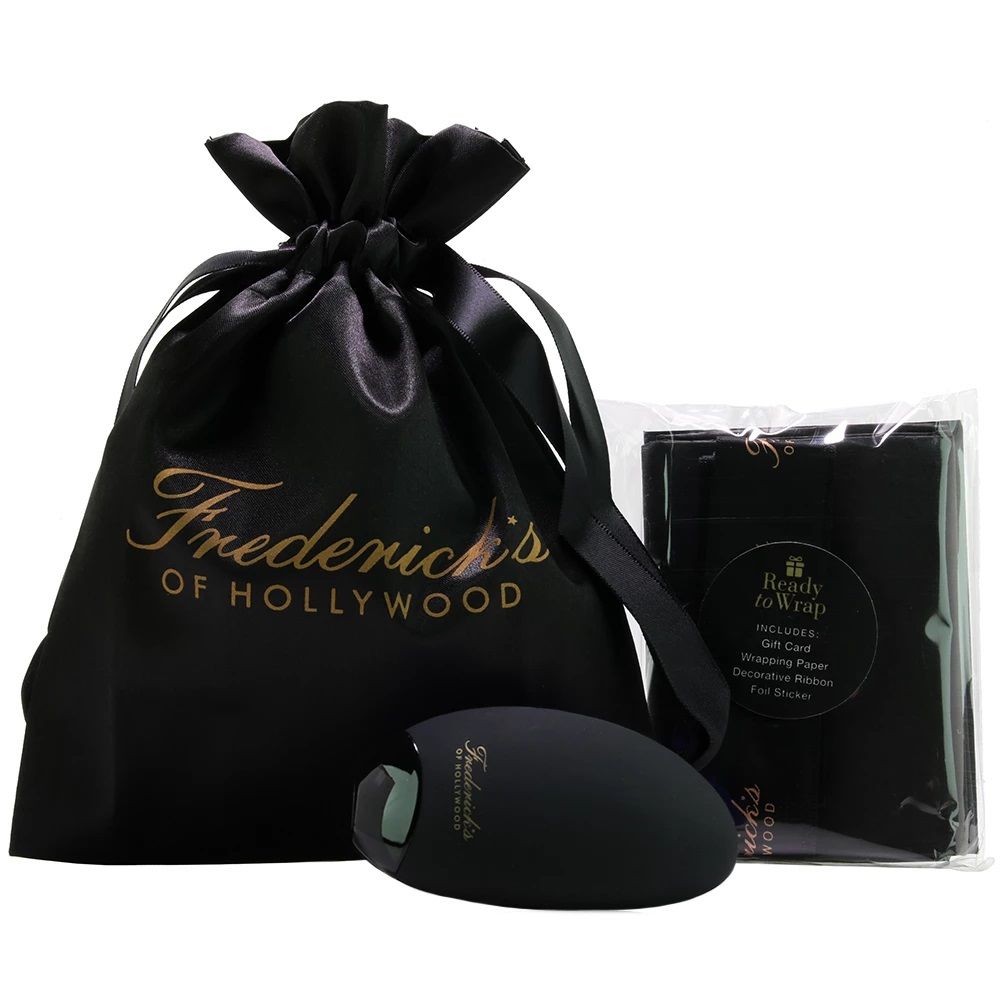 When the lucky recipient of this Frederick's of Hollywoo... FOH - Rechargeable Lay-on Vibe - Black photo-6