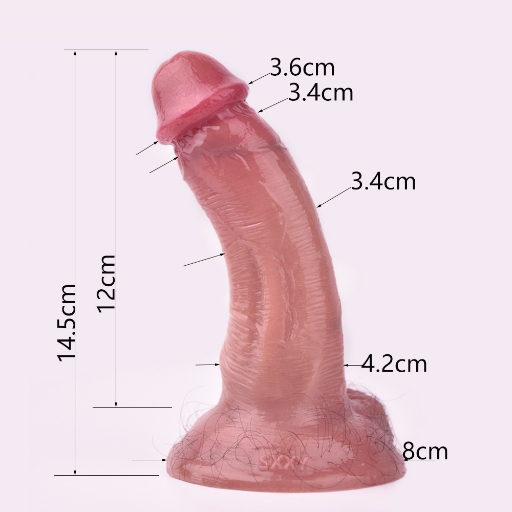 Realistic dildo with veins and pubic hair on the balls
Mate... FAAK - Morris Dildo w Hairy Balls photo-6