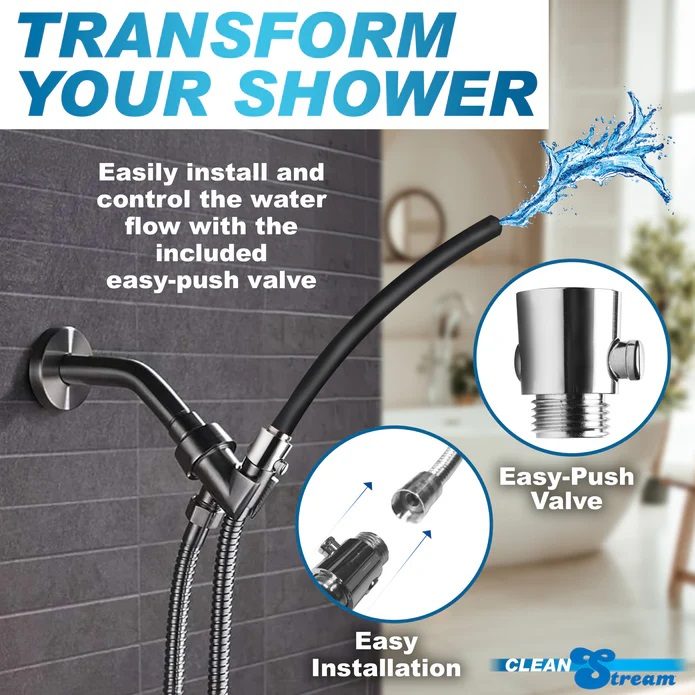 Introducing the EZ-Flow Silicone Shower Enema Set, your go-t... CleanStream - EZ-Flow Shower Enema Set photo-4