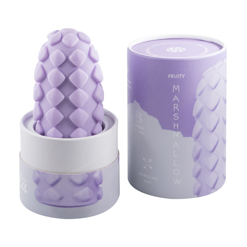 The unrealistic masturbator from the Marshmallow collection ... Lola Games - Marshmallow Fruity Masturbator - Purple photo-6