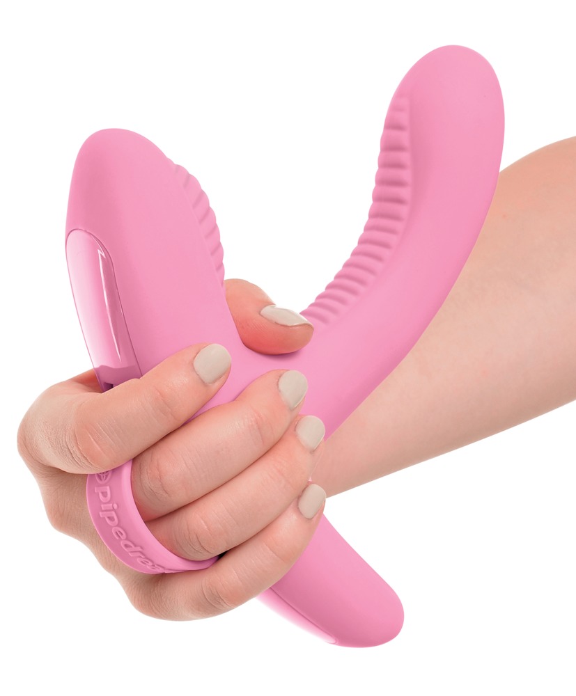 Rock N' Grind is a dual-motor personal pleasure toy to e... 3Some - Rock n’ Grind Vibe - Pink photo-2