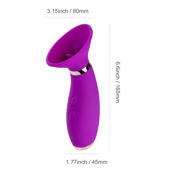 Diving into the pleasures that are yet to be discovered and ... Honey Play Box - Seduction Suction Vibrator - Purple photo-10