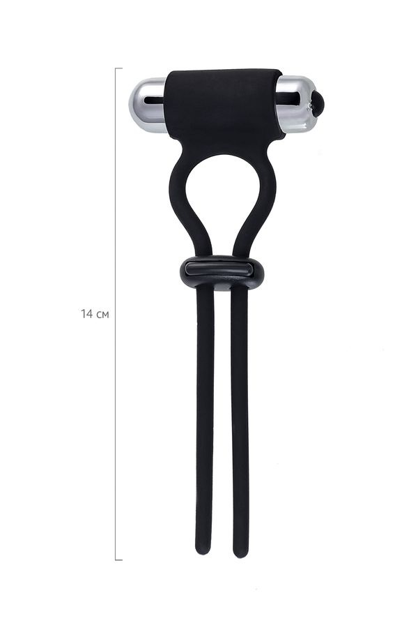 Pulling lasso will allow you to quickly achieve the desired ... A-Toys - Jet Vibro Lasso Ring - Black photo-7