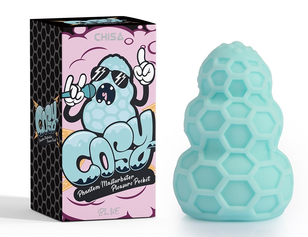 Phthalates and Latex Free, Soft, EnduranceTraining.
Materia... Chisa - Cosy Phantom Masturbator - Blue photo-3