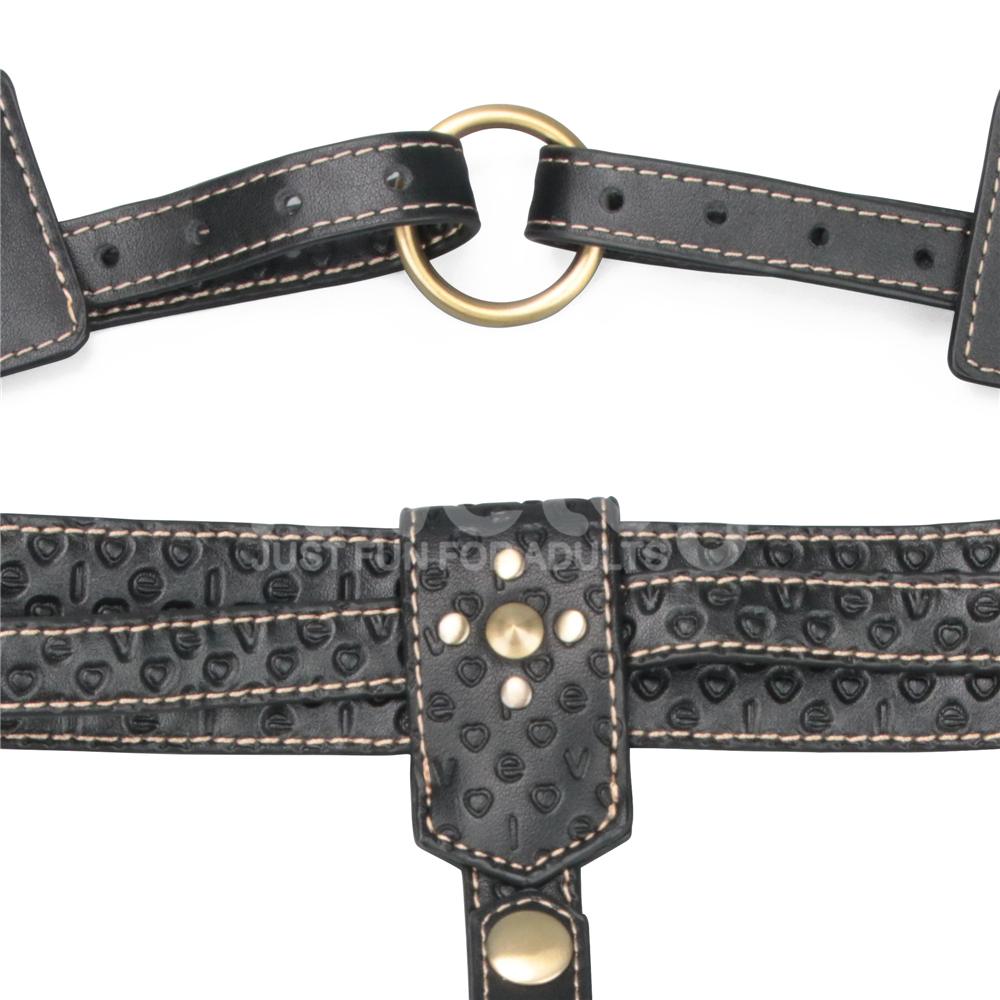 Unleash the essence of edgy luxury with our Rebellion Reign ... Lovetoy - Rebellion Reign Full Body Harness - Black photo-16